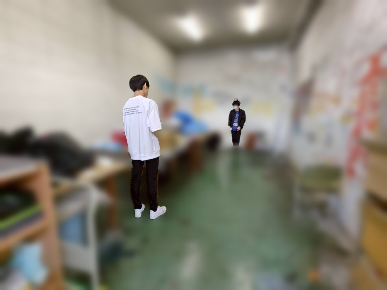 機構の中にいる実行委員